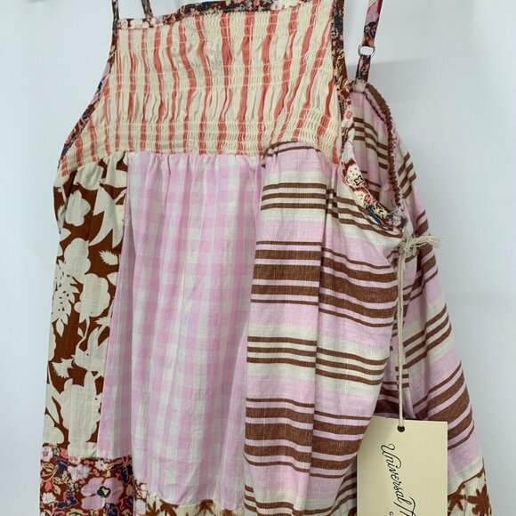 Universal Thread Dress Patchwork Floral Sleeveless Tiered Maxi NWT - Picture 6 of 13
